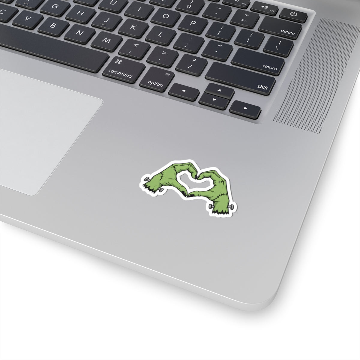 Frankenstein Hands Heart Sticker | Halloween Sticker