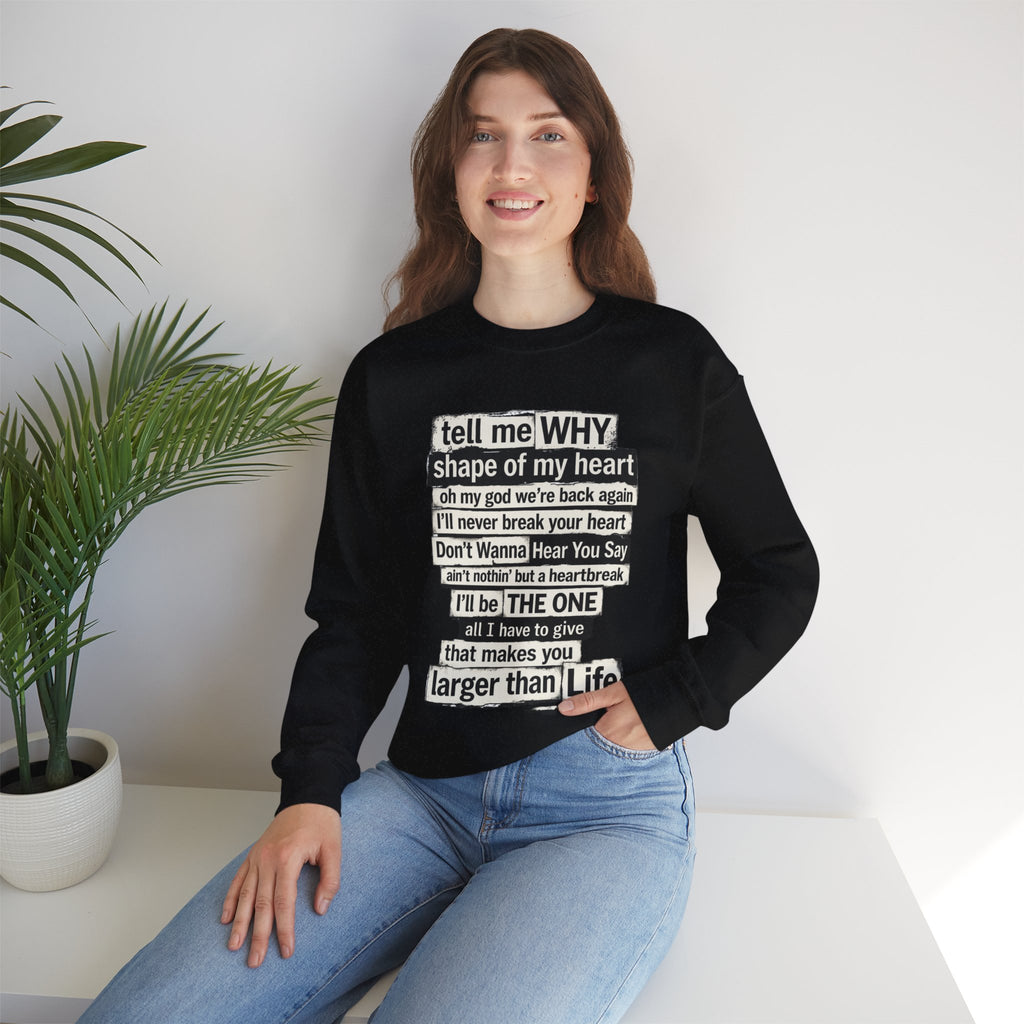90s Boy Band Nostalgia Tee |  Greatest Hits Lyrics Sweatshirt | Las Vegas Sphere Concert Tee