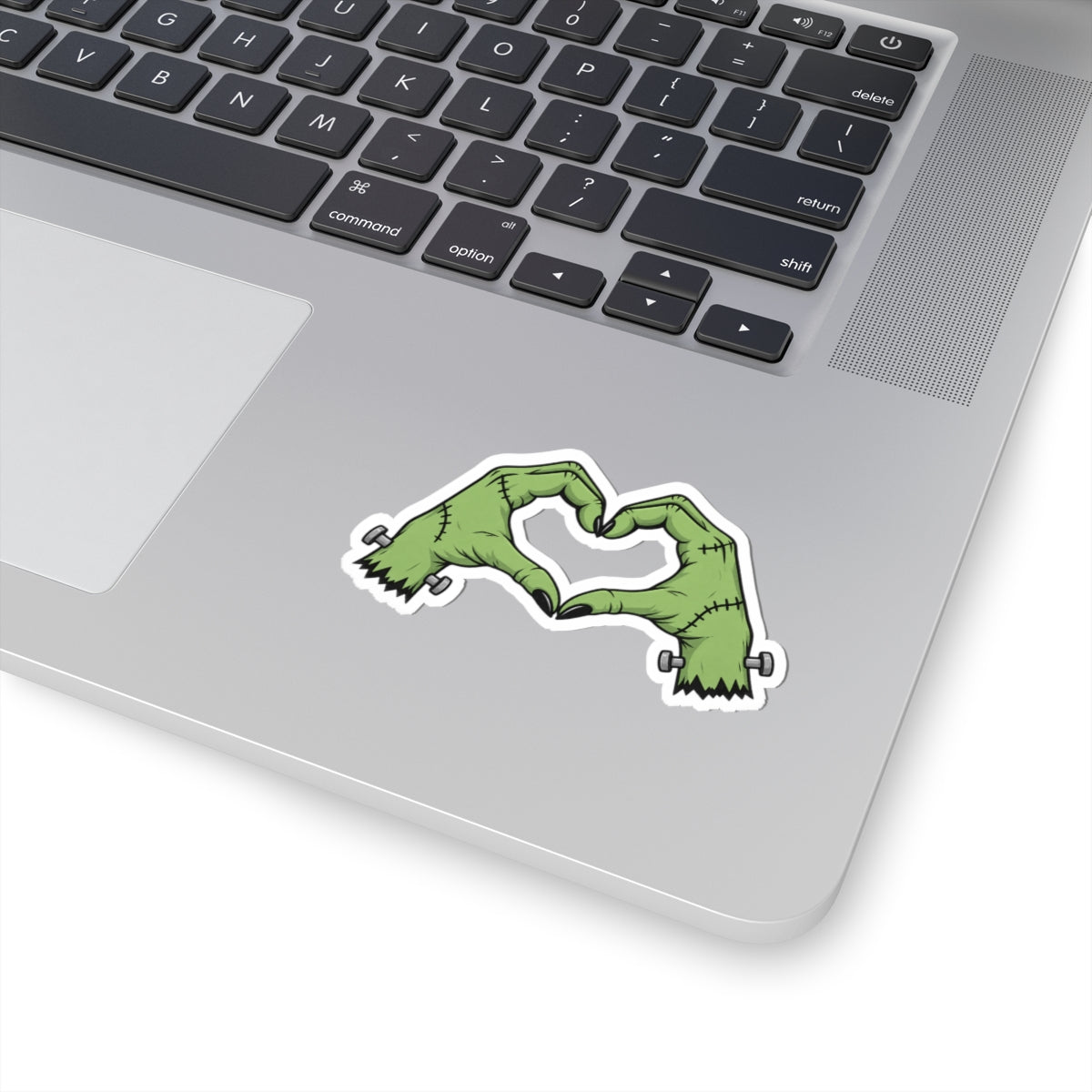 Frankenstein Hands Heart Sticker | Halloween Sticker