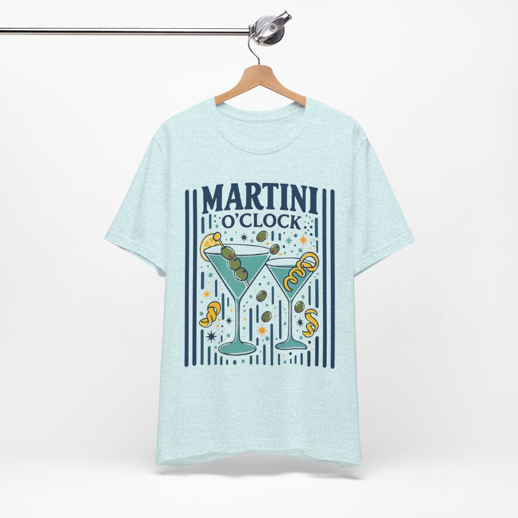 Martini O'Clock Martini Tee | Cocktail Graphic Shirt