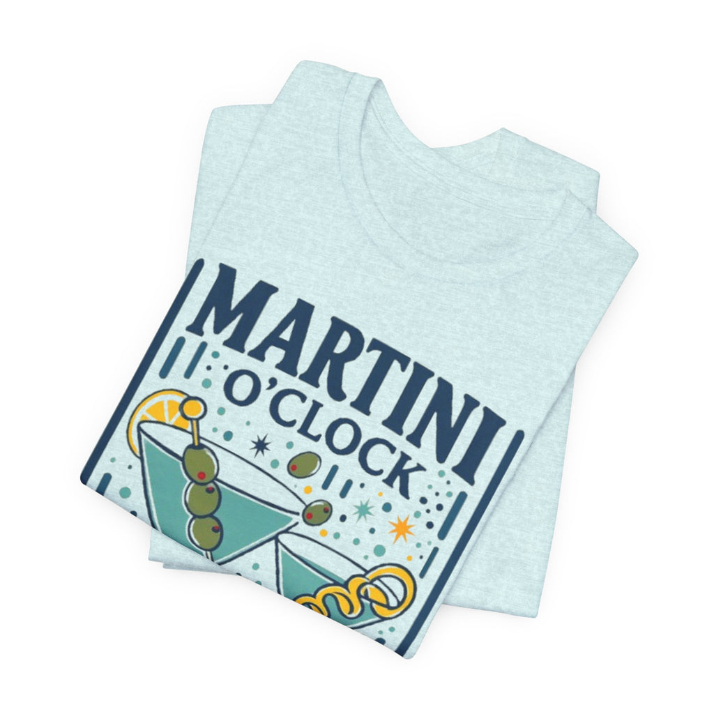 Martini O'Clock Martini Tee | Cocktail Graphic Shirt