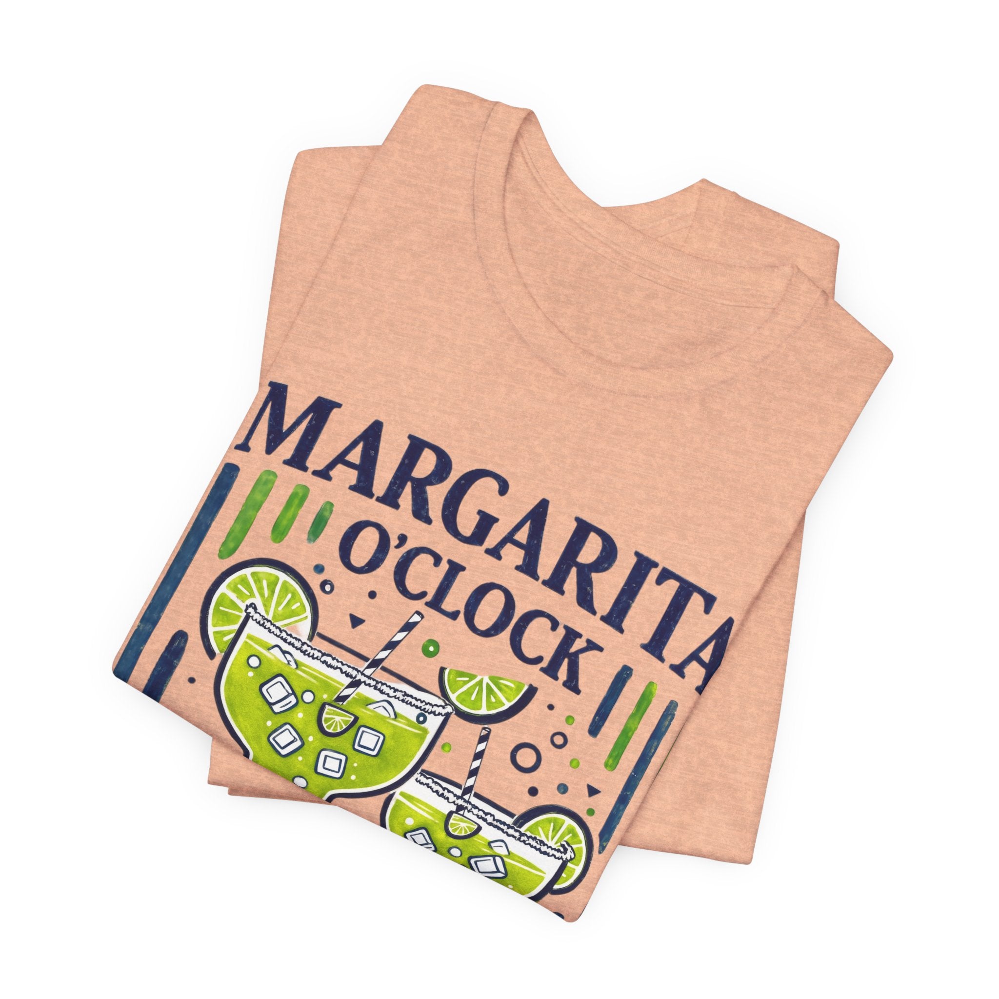 Margarita O'Clock Tee | Margarita Glasses Illustration
