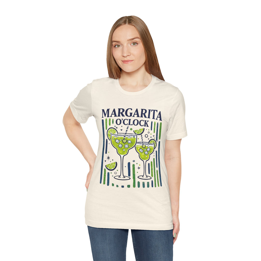 Margarita O'Clock Tee | Margarita Glasses Illustration