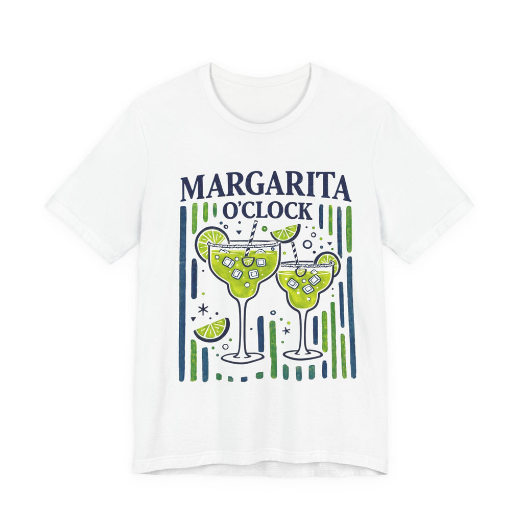 Margarita O'Clock Tee | Margarita Glasses Illustration
