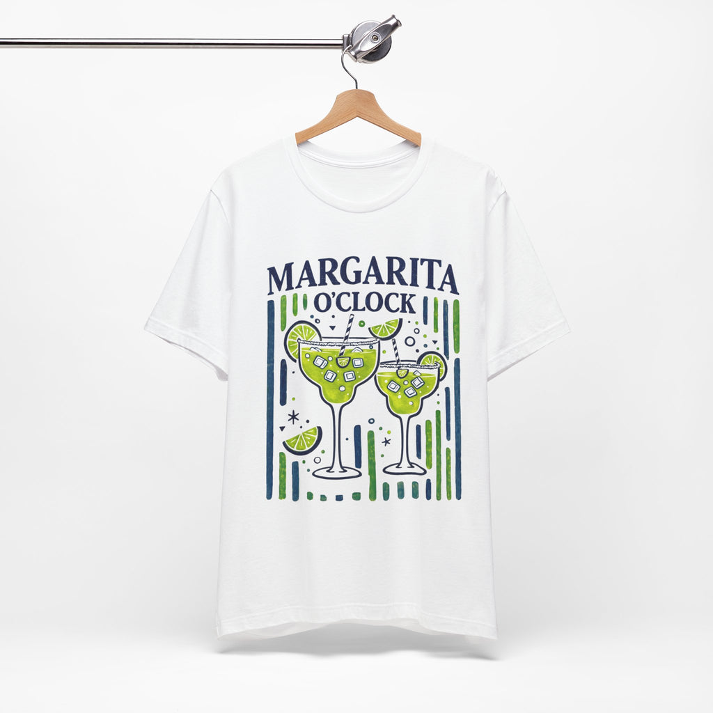 Margarita O'Clock Tee | Margarita Glasses Illustration