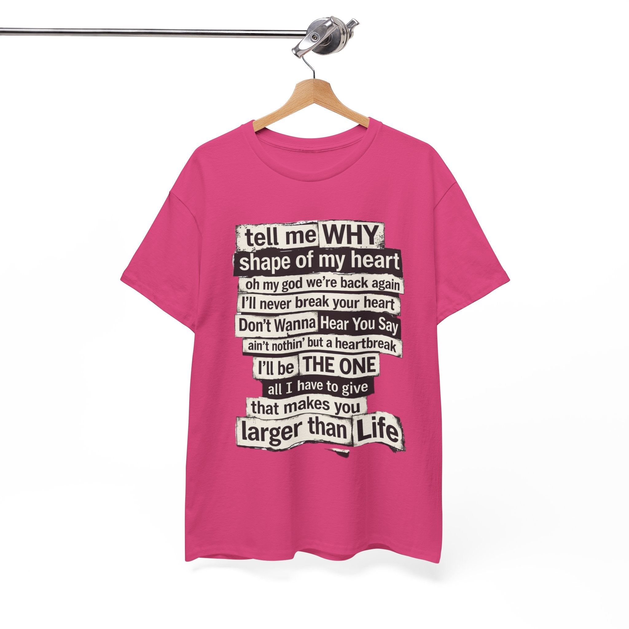 90's Boy Band Nostalgia Lyrics Tee | Concert Shirt for Vegas Sphere Residency