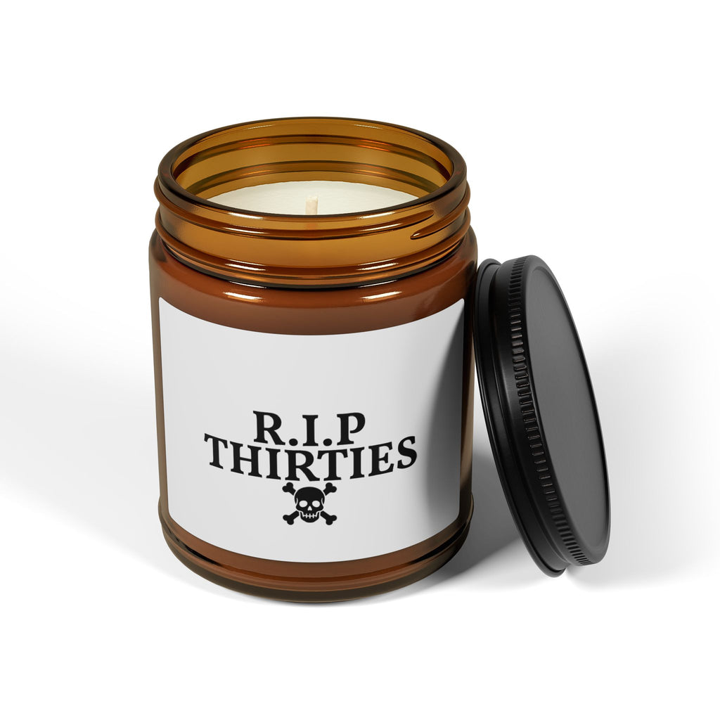 R.I.P. Thirties Candle amber jar | Soy Candle