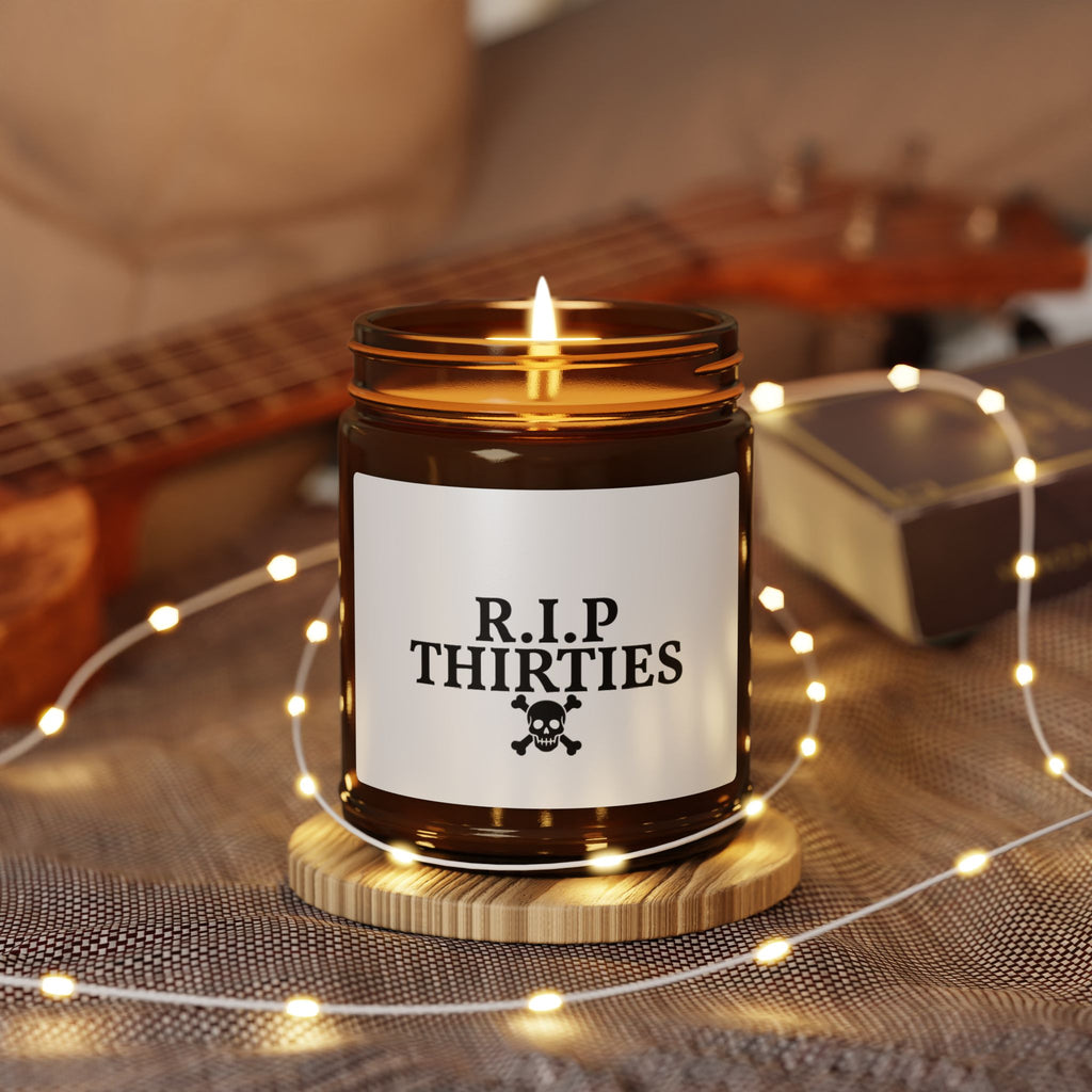 R.I.P. Thirties Candle amber jar | Soy Candle