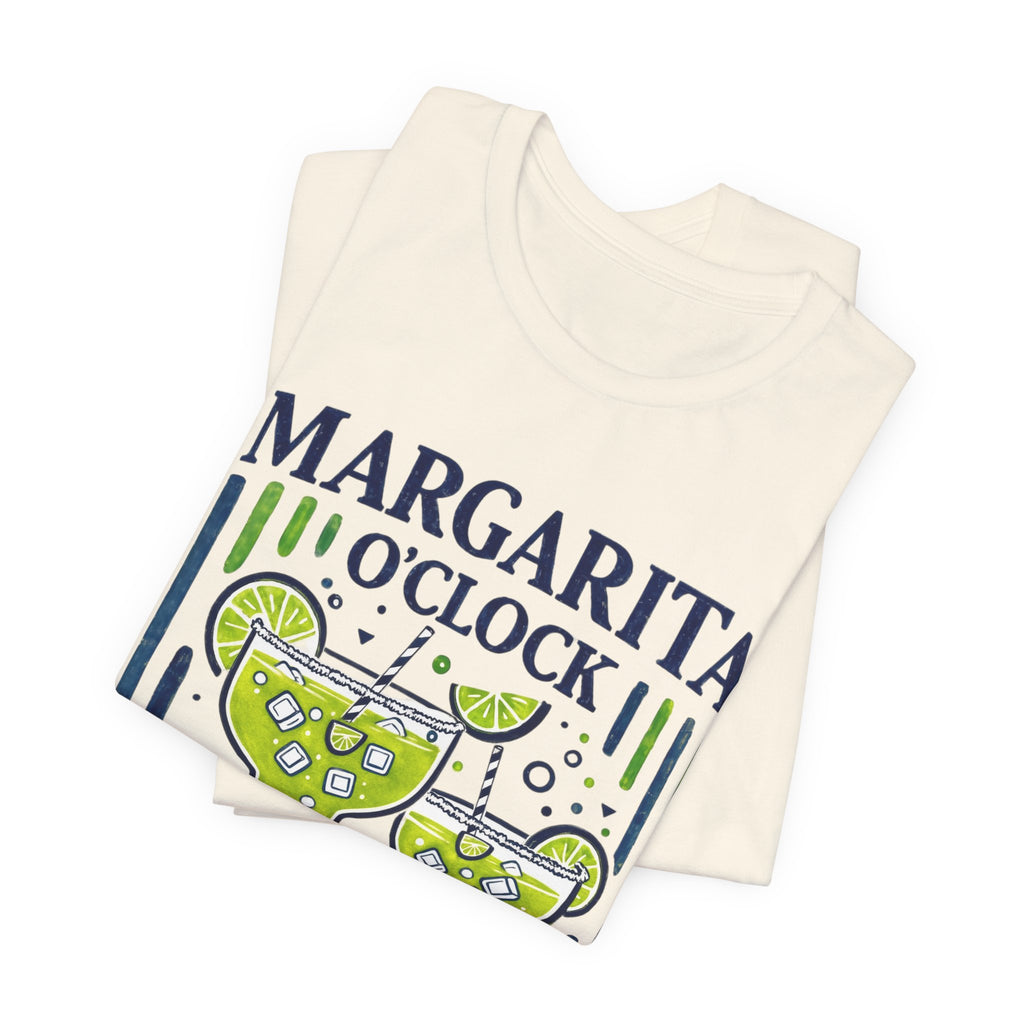 Margarita O'Clock Tee | Margarita Glasses Illustration