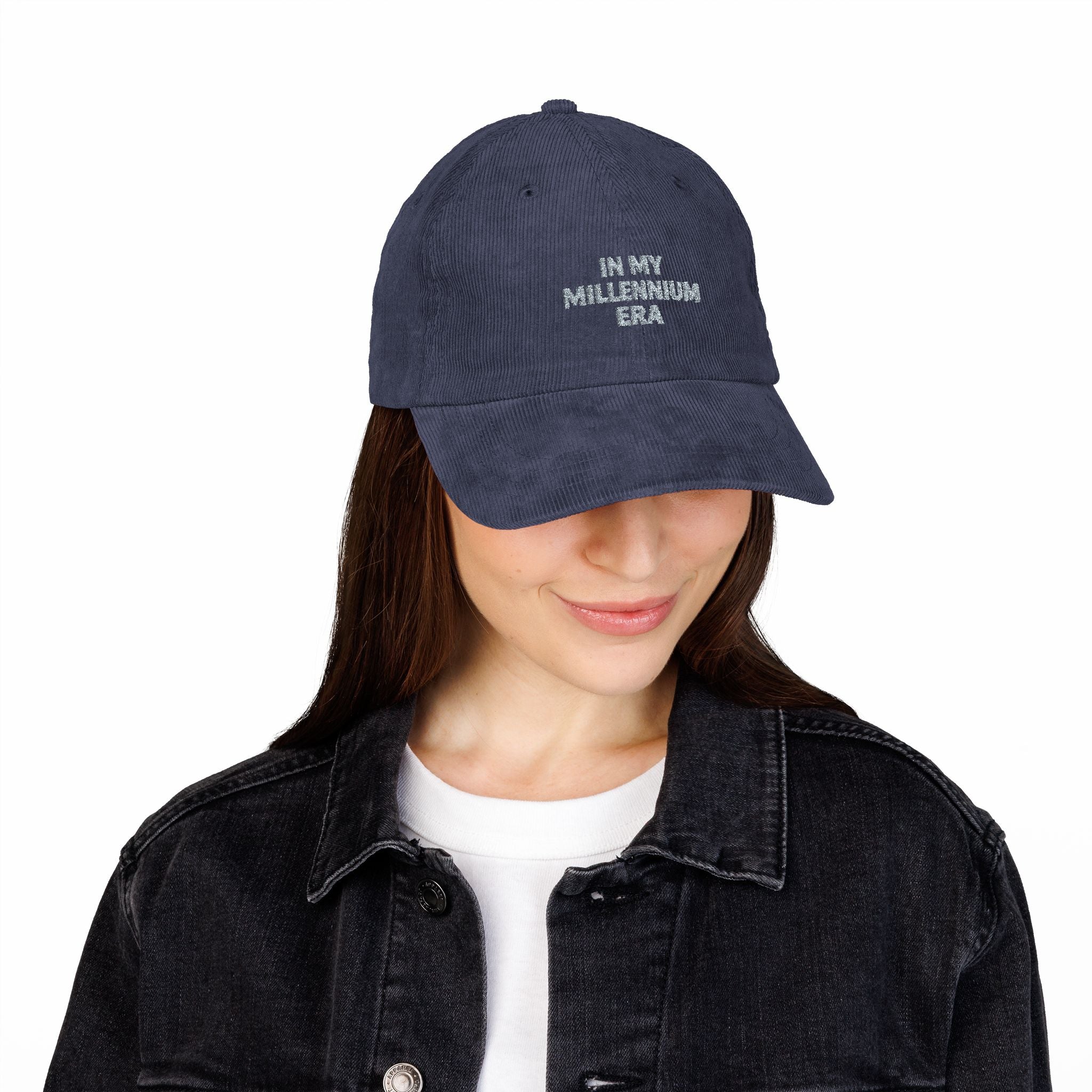 90s Boy Band Nostalgia Tee Millennium Embroidered Vintage Corduroy Cap