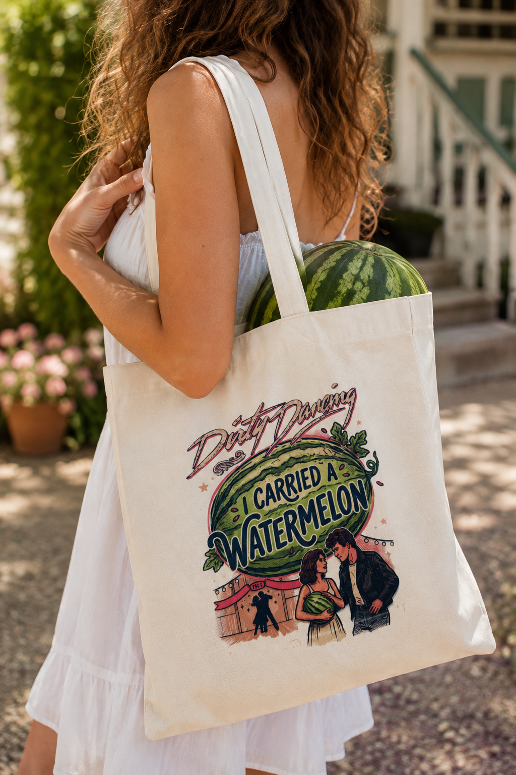 I Carried a Watermelon Tote Bag