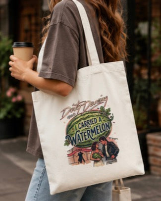 I Carried a Watermelon Tote Bag