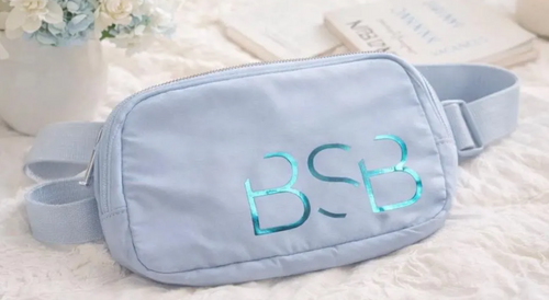 90s Boy Band Nostalgia Glow in the Dark Belt Bag | Millennium Era Fanny Pack | Concert Bag